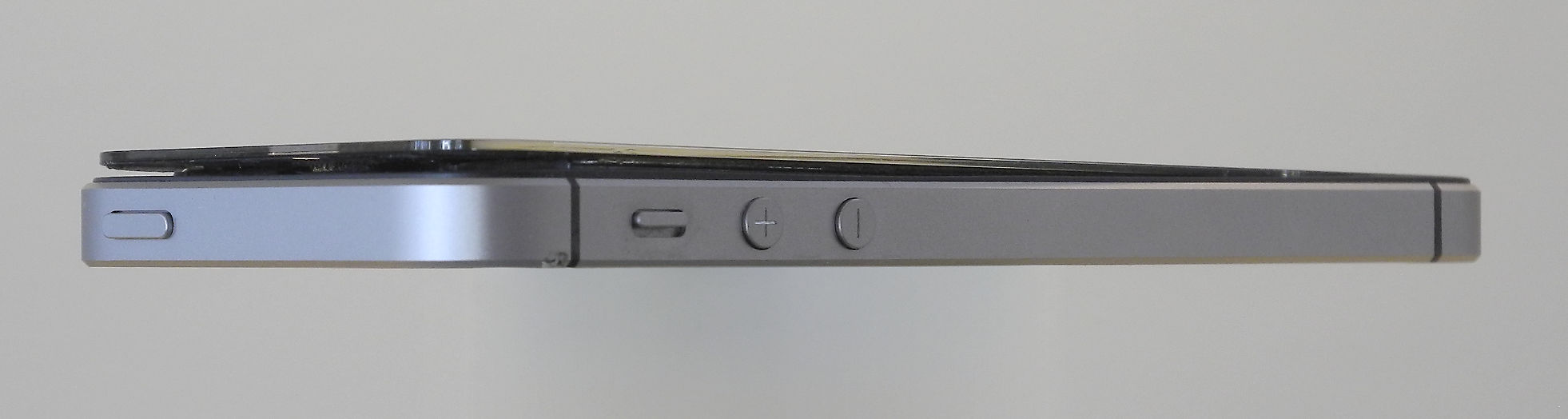 The iPhone with the screen detaching from the body.